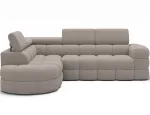 The Carmenn corner sofa is a modern and functional sofa for the living room, combining an impressive modular form with high everyday comfort. With dimensions of 256x220x75-102 cm, this model works perfectly in a spacious relaxation area, offering a c ...