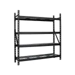 Ladustamisriiul &ndash; HATIS-riiul, 183x196x61 cm, 800 kg, must
