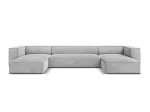 Panoramic Sofa, "Turin", 6 Seats, 375x173x68 Made in Europe