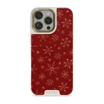 Dear Santa - Snowflake iPhone 16 Pro Case, Elite Light (MagSafe) / Gold
