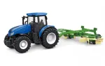 Amewi Toy traktor koos p&ouml;&ouml;rleva heina-kogujaga, raadio teel juhitav (RC) mudel, traktorile, elektrimootoriga, m&otilde;&otilde;tkavas 1:24