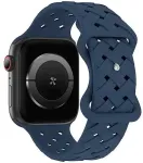 Apple Watch Silicone Woven 42|44|45|49mm Blue
