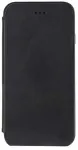 "Slim Genuine Leather Book Case iPhone 7 Plus" Deep Black