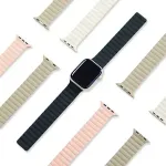 Silicone Link Apple Watch 42/44/45/49mm Black-Gray