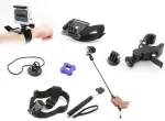 Set of Mounting Accessories for GoPro HERO 4/ 3+/ 3/ 2