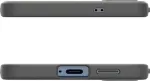 "Liquid Air Case Galaxy S25" Marble Grey