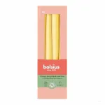Table candles 4pcs. in a box 245/24mm yellow