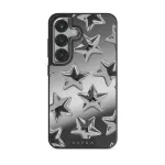 Hotshot - Samsung Galaxy S25 Plus Case, Elite Mirror Dark (Magnetic) / Silver