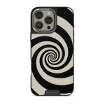 Rabbit Hole - iPhone 16 Pro Case, Elite Dark (MagSafe) / Silver
