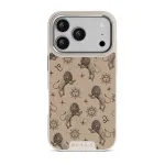 Leo - iPhone 17 Pro Case, Elite Light (MagSafe) / Silver / Beige