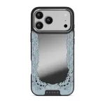Looking Glass - iPhone 17 Pro Max Case, Elite Mirror Dark (MagSafe) / Silver
