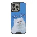 Nine Lives - iPhone 16 Pro Case, Elite Dark (MagSafe) / Silver