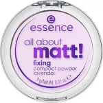 essence - All About Matt! Lavender Fixing Powder Compact Powder 9 g