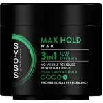 &bdquo;Syoss Max Hold Wax&ldquo; &ndash; juuste kujundamise vaha, 150 ml