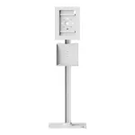 Tablet advertising mount with lock MC-924 W