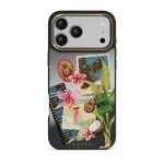 Honolulu - iPhone 17 Pro Max Case, Elite Mirror Dark (MagSafe) / Gold