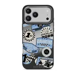 Finish Line - iPhone 17 Pro Max Case, Elite Mirror Dark (MagSafe) / Silver