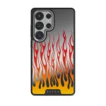 Tribal - Samsung Galaxy S25 Ultra Case, Elite Mirror Dark (Magnetic) / Silver