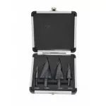 AW STEP TWIST DRILL BIT SET. 4tk/ 4-12 4-20 4-32 4-39mm/ AICrN/ MUST/ PLASTIKKASSI