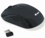 "Equip Optische Maus kabellos USB Mini R+L schwarz"