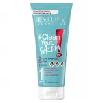 Eveline Cosmetics, Clean Your Skin 3 In 1, Exfoliates, Cleansing Gel, For Face, 200 ml *Tester