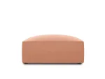 Velvet Pouf, "Siena", 1 Seat, 93x93x40 Made in Europe