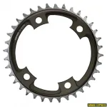 Esiratas SRAM ROAD 36T 107BCD X-SYNC BLAST BLACK