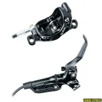 Diskiniai stabdžiai SRAM Guide Ultimate, Carbon Lever, Ti Hardware, Reach, SwingLink, Contact, Black Ano Rear 1800mm Hose (Rotor/Bracket sold separately) A1