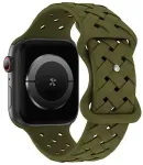 Apple Watch Silicone Woven 42|44|45|49mm Olive