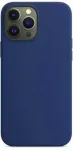"Soft Silicone Case iPhone 13 Pro Max" Dark Blue