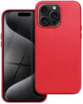 "Magsafe Imitation Leather Case iPhone 15 Pro Max" Red