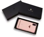 "Card Slot Back Case iPhone XS MAX" Pink