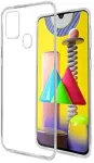 "Ultra 0.3 mm Silicone Case Galaxy M31S" Transparent