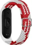 Textile Strap Xiaomi Mi Band 3/ 4 Red-White