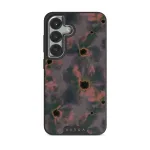 Volcanic Garden - Samsung Galaxy S25 Plus Case, Elite Dark (Magnetic) / Silver
