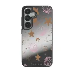 Beach Games - Samsung Galaxy S25 Plus Case, Elite Mirror Dark (Magnetic) / Silver
