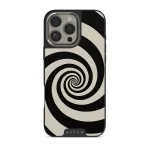 Rabbit Hole - iPhone 16 Pro Max Case, Elite Dark (MagSafe) / Silver