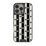 Queen's Court - iPhone 16 Pro Max Case, Elite Dark (MagSafe) / Silver
