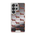 Always Late - Samsung Galaxy S25 Ultra Case, Elite Mirror Light (Magnetic) / Silver