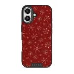 Dear Santa - Snowflake iPhone 17 Case, Elite Dark (MagSafe) / Silver