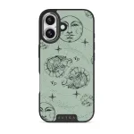 Capricorn - iPhone 17 Case, Elite Dark (MagSafe) / Silver / Turquoise