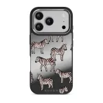 Wild Spirit - iPhone 17 Pro Case, Elite Mirror Dark (MagSafe) / Silver