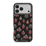 Sworn Hearts - iPhone 17 Pro Max Case, Elite Dark (MagSafe) / Silver