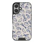 Takeout - iPhone 16 Plus Case, Elite Dark (MagSafe) / Silver