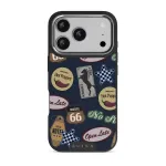 Open Late - iPhone 17 Pro Case, Elite Dark (MagSafe) / Silver