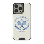Leisure Club - iPhone 16 Pro Case, Elite Dark (MagSafe) / Silver