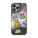Good Vibes - iPhone 16 Pro Case, Elite Mirror Dark (MagSafe) / Silver