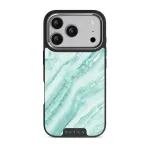 Fresh Breeze - iPhone 17 Pro Case, Elite Dark (MagSafe) / Silver