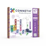 Magnetiline kuuliraja ehituskomplekt CONNETIX &bdquo;Ball Run Launcher Pack&ldquo;, 47 osa