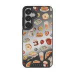 Sunny Side Up - Samsung Galaxy S25 Case, Elite Mirror Dark (Magnetic) / Gunmetal